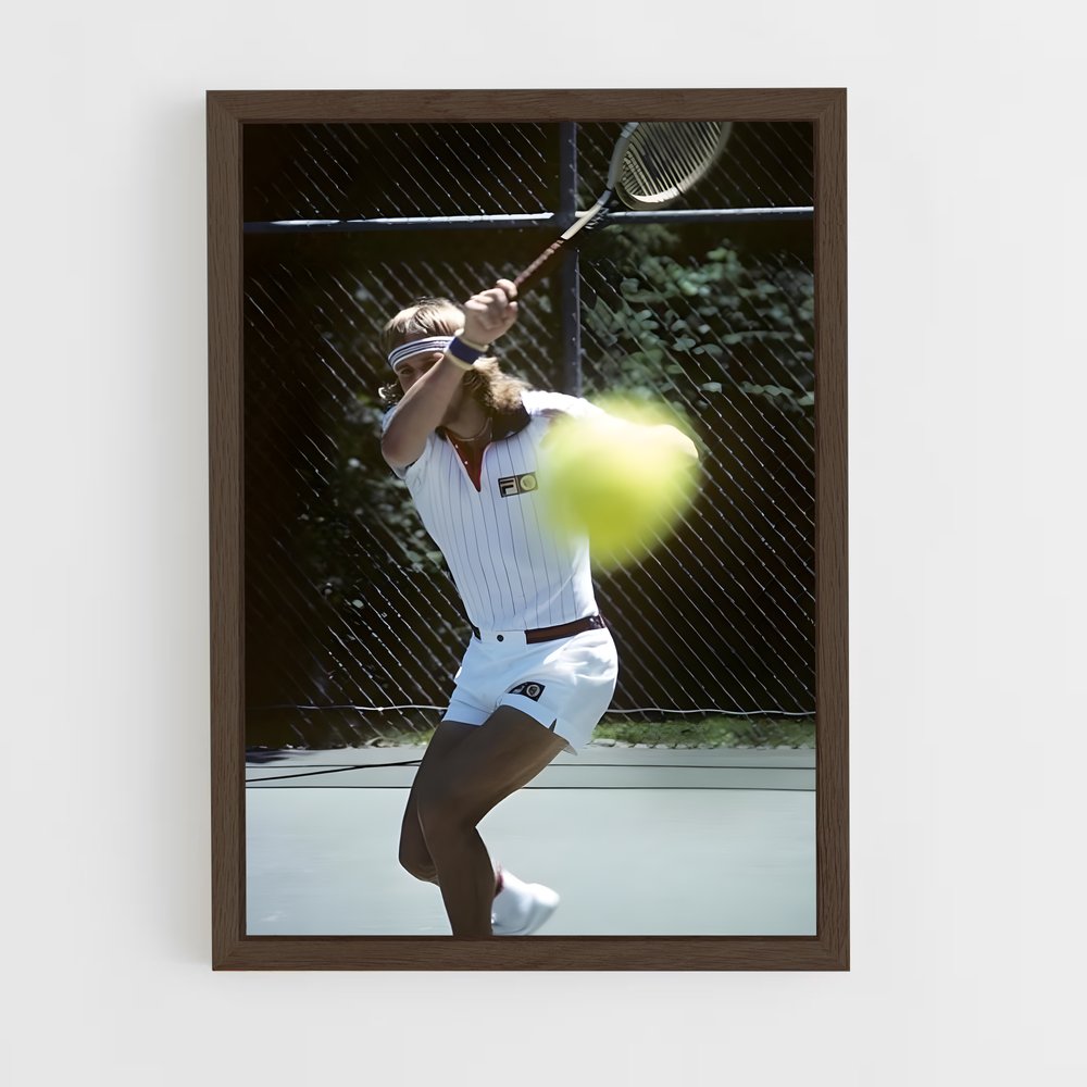 Poster Service de Smash – affiche Tennis (vue 5)
